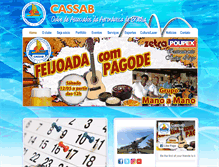 Tablet Screenshot of cassab.com.br
